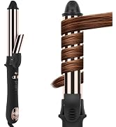 Prizm 1.25inch/32mm Automatic Curling Iron for Big Curler, Rotating Curling Wand Up to 450°F, LCD...