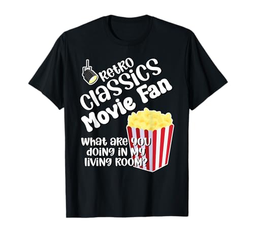 Family Movie Cinema Fans Popcorn Lovers of All Genres T-Shirt