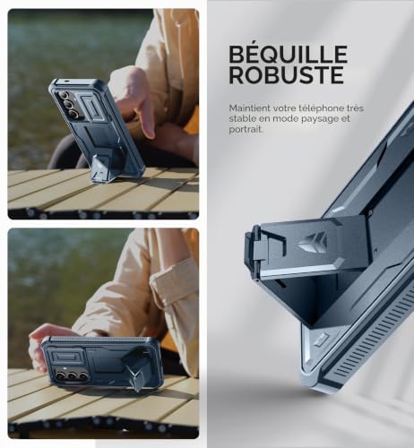 Coque Samsung S24 robuste pour les activités en extérieur et les chantiers