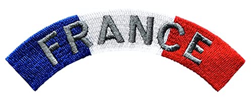 topt mili ecusson Drapeau Banane France Francais armée 10x2cm patche Insigne opex Epaule