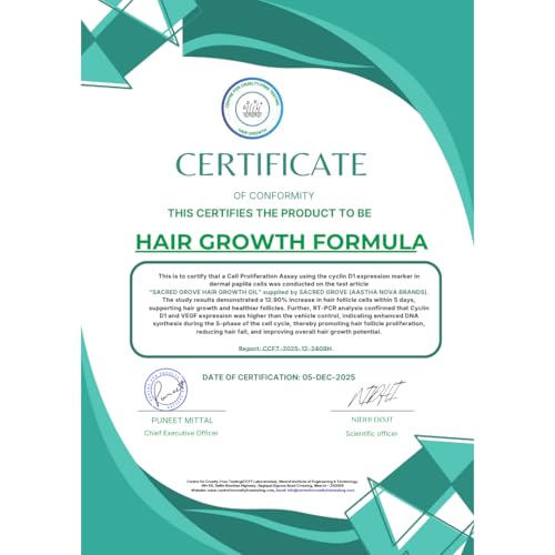 Image of Sacred Grove Rosemary Oil for Hair | Rosemary & Onion Oil for Hair Growth | Made Using 16 Potent Raw Herbs | Stimulates Hair Follicles & Promotes Circulation | 100 ML