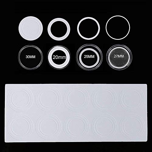 Capsula redonda para monedas de 30 mm con protector miniatura 6