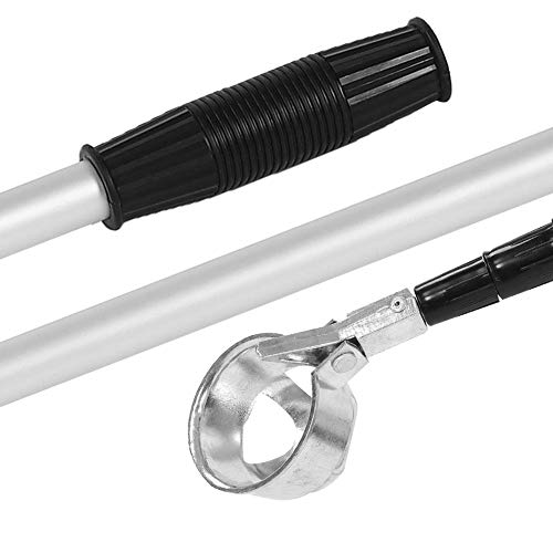 Alomejor Ball Retriever Aluminiumlegierung Teleskop Ball Pickup Retriever Scoop Grabber(4 Abschnitte)