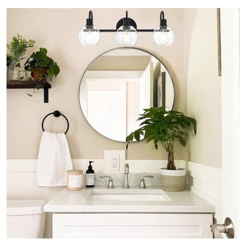 Image of 1 Pack Clear Seeded Glass Shades, Globe Lampshades Replacements 1.65 In Fitter 7.5 In Diameter Transparent Bubble Glass Lamp Shades Covers for Light Fixtures with Chandelier Wall Sconces Pendants