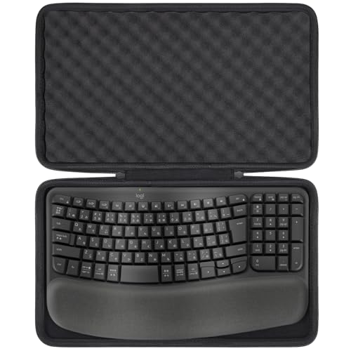【co2CREA 専用収納ケース】互換品 Logicool ロジクール WAVE KEYS K820...