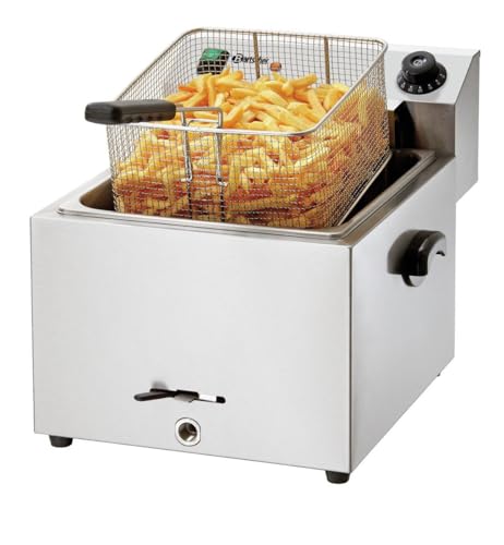 Bartscher - Friteuse électrique « Imbiss PRO » avec vidange d'huile robinet