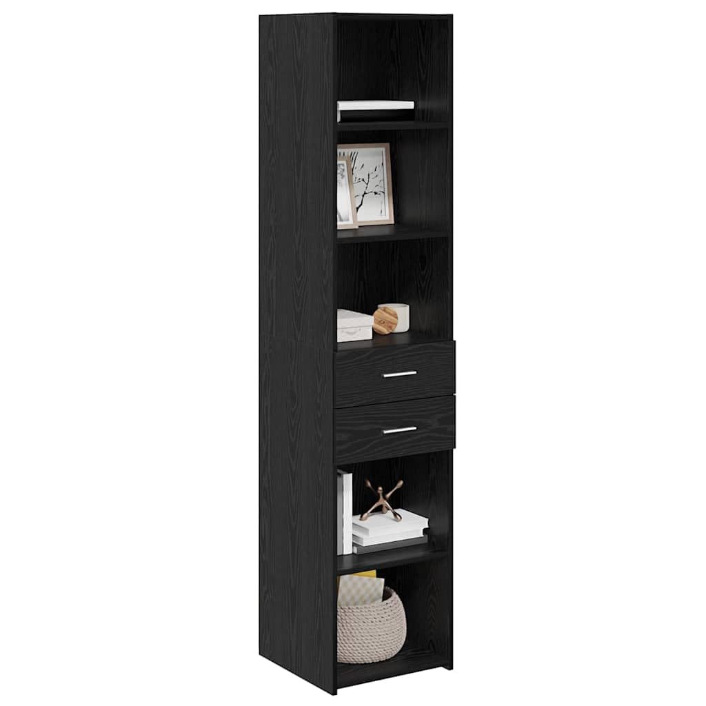 Mobiletto alto, effetto rovere, 40 x 42,5 x 185 cm, in legno