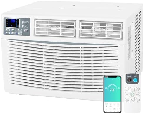 Window Air Conditioner Honeywell 10,000 BTU Digital Remote, LED
