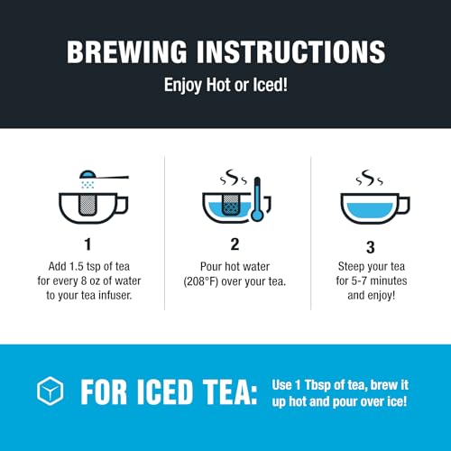 image for Tiesta Tea Blueberry Wild Child, Loose Leaf, Blueberry Hibiscus Herbal