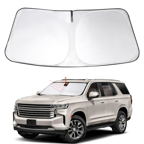 Image of Windshield Sun Shade Sunshade for 2021-2026 Chevrolet Tahoe