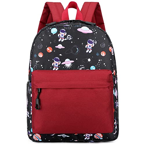 Vanaheimr Toddler Kids Backpack Boy Astronauts Universe Preschool Cute Backpack Child Daycare School Bag Nursery With Chest Strap #TOP6