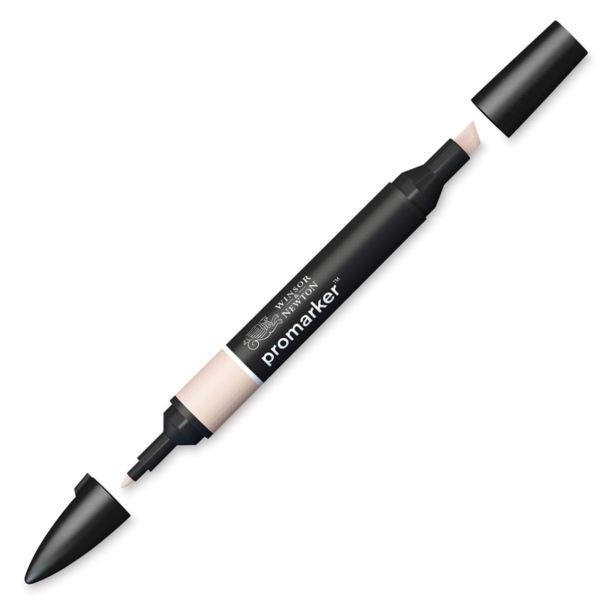 Winsor & Newton 0203630 ProMarker Professional Layout Marker - 2 Tips, Fine & Wide for Drawings, Design & Layouts - Antique White