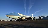 Laminated 40x24 Poster: Jet - Air Force One Sits on The Flight line at The Portland Air National...