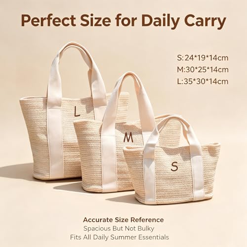 Bolso tote de paja personalizado CFuniq miniatura 5
