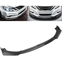 MotorFansClub 3pcs Front Bumper Lip Fit for Nissan Altima 2013 2014 2015 2016 2017 2018 Splitter Trim Protection Spoiler Carbon Fiber Style