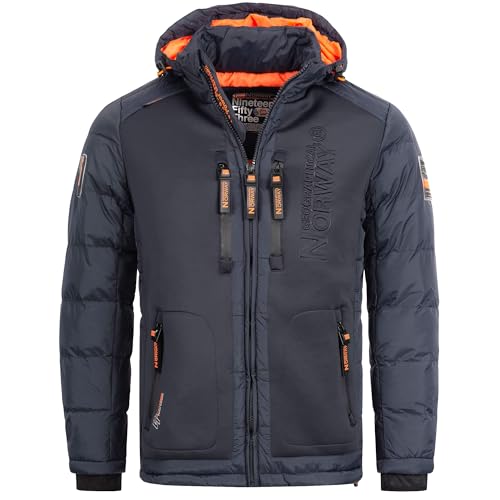 Geographical Norway Herren Winterjacke Beachwood Darkblue - L
