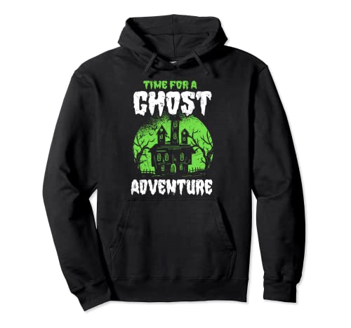 Time for Ghost Adventure Paranormal Chasseur de fantômes Sweat à Capuche