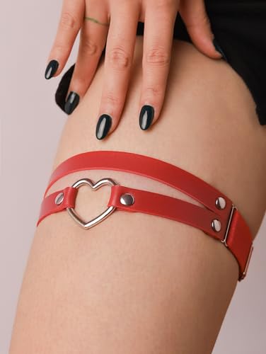 Sacina Heart Garters - Goth & Punk Accessories Gift for Women3