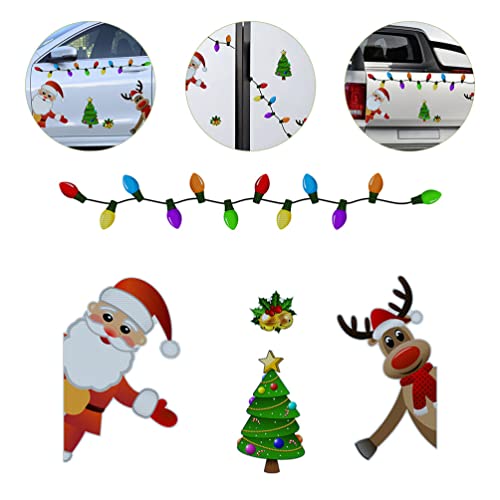 Decoraciones navideñas para coche reflectantes que cuidan tu pintura 8