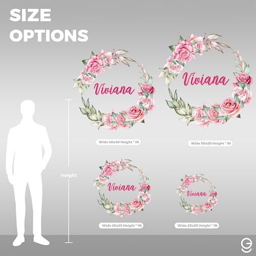 Vinilo Decorativo Floral Personalizado EGD miniatura 4