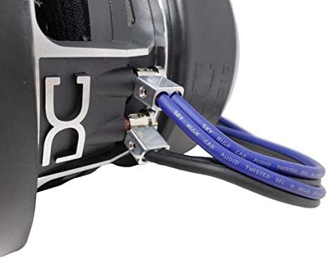 Sky High Car Audio Dual Subwoofer Speaker Wire Inputs (4 Pieces)
