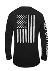 Black Shirt American Flag