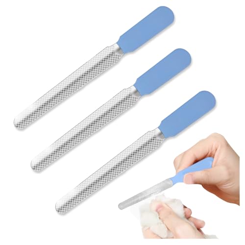 NIIIYTYB 3個 犬用ネイルファイル プロフェッショナルメタルエメリーボード 犬用 猫 ネイルグルーミングツール 粗いエッジを滑らかにするためのツール ペットファイラー 大型小型品種 子犬 足指の爪 安全で効果的