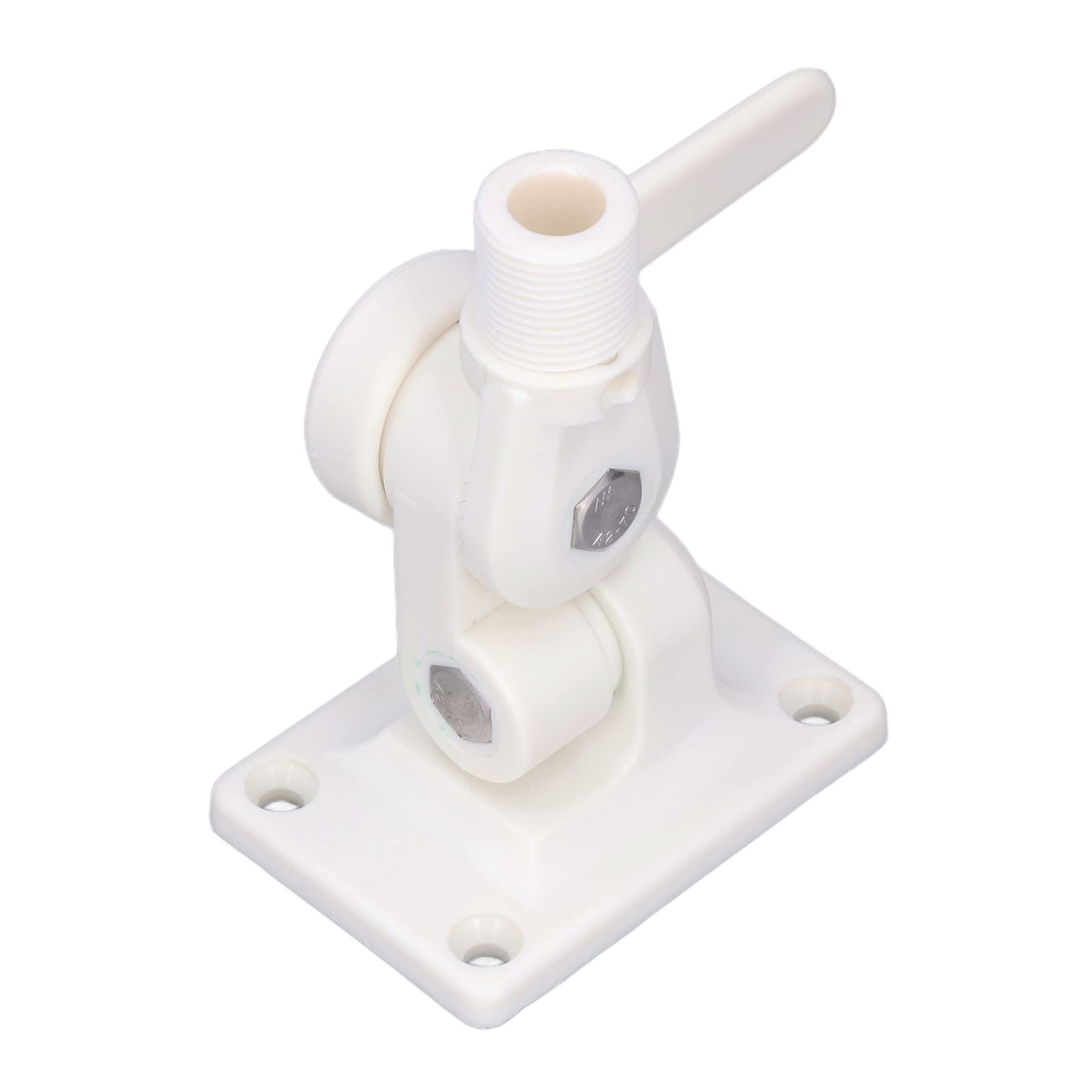 Supporto per Antenna Marina VHF Base di Montaggio Regolabile per Barche Marine