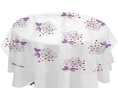 Soleil d'ocre Tovaglia Cristal Rotonda Romance