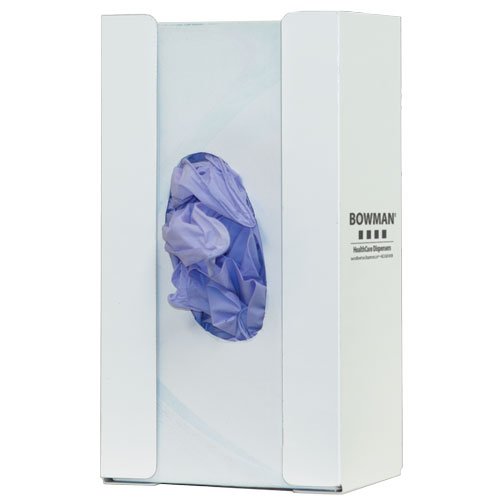BOWMAN - Glove Box Dispenser - Single with Flexible Spring 5.60"W x 9.96"H x 3.80"D