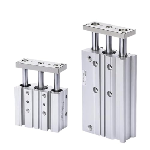 Vérin pneumatique compact anti rotation avec guidage précis