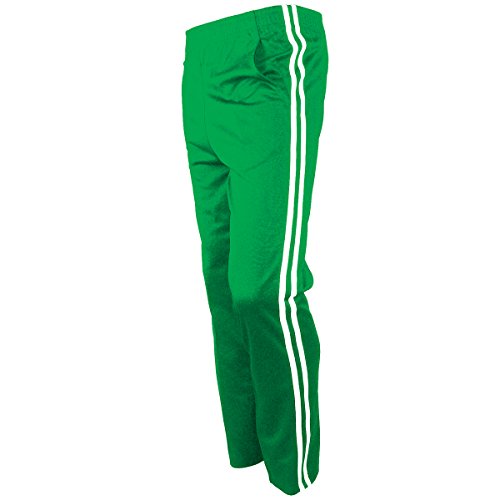 myglory77mall Men's Running Jogging Track Suit Warm Up Pants Gym Training Wear XS US(M Asian Tag) Green