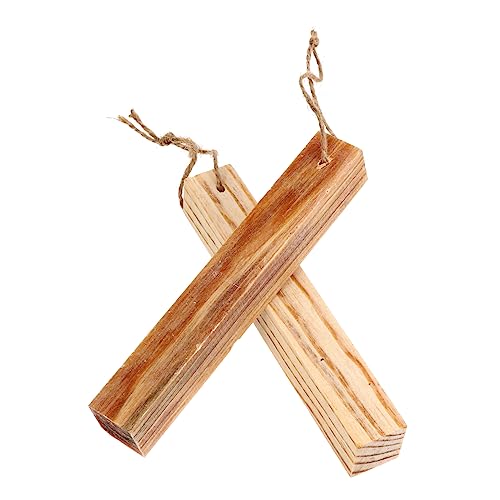 VICASKY 2pcs Outdoor Fire Premium Fatwood for Camping Easy to Use Fire Ignition Strips for Campfires Grills Stoves Present for Campers