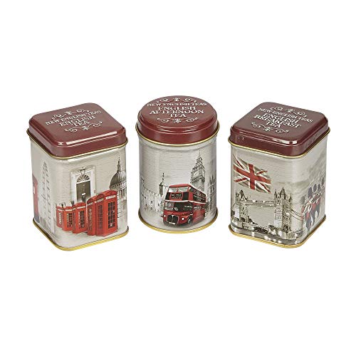 New English Teas Memorabilia Vintage England Tea Mini Tin Gift Pa...