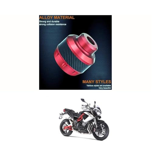 Image of Universal 28MM Motorcycle Fork Frame Sliders - CNC Alloy Front & Rear Wheel Anti-Crash Pad Protector for Motorbikes Compatible with for-Bike-for-Bike