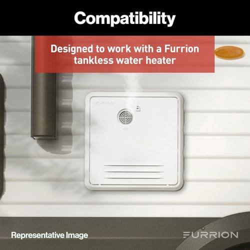 Image of Furrion 18.1 inch x 16.1 inch Black Retrofit Door for Tankless RV Water Heating System FWH41EA-BL-AM