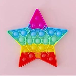 Pop It Fidget Toy Bubble Brinquedo Sensorial AMG Estrela
