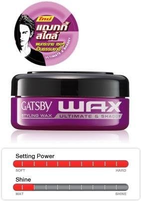 New Gatsby Japan Styling Wax Ultimate & Shaggy 75g