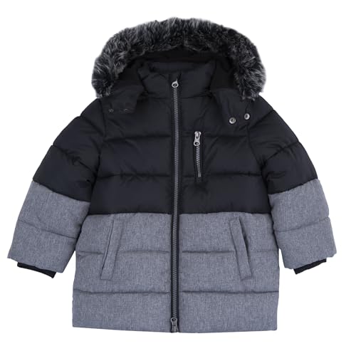 Chicco Giubbino con cappuccio e zip, Niños, Gris (2), 2A, Diseñado en Italia