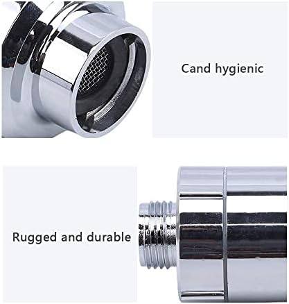Shower Filter Easy to Instal Shower Head Filter Inline Shower Water Filter for Remove Chlorine Heavy Metals and Other Sediments