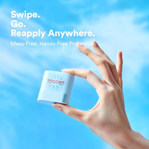 Image of TOCOBO Mini Cotton Airy Sun stick with Silicone Key Ring Sunscreen (Mini Stick) (1 Count (Pack of 1)