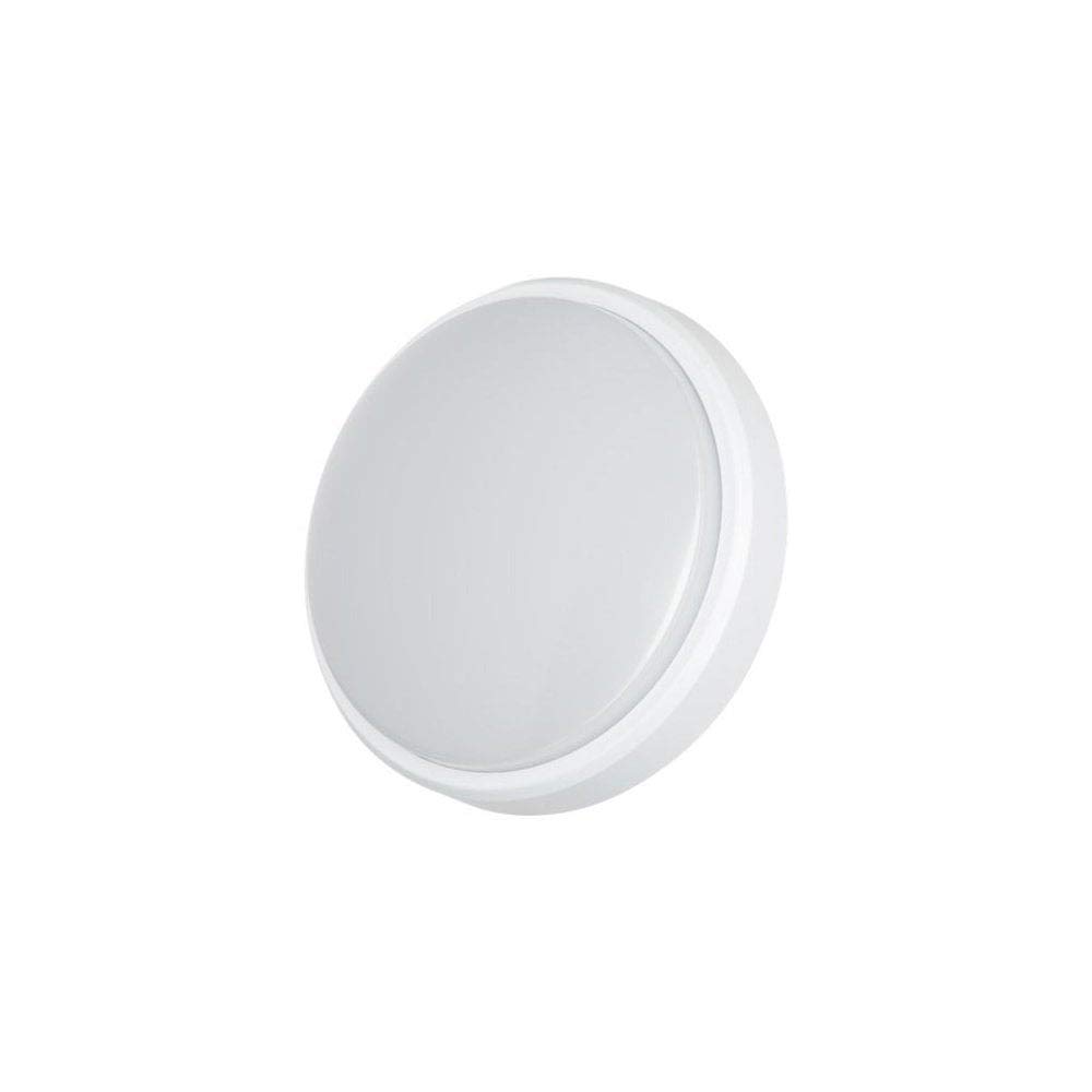 Timeguard LEDSR12WH 12 Watt Slimline LED Energy Saver IP54 Round Wall/Ceiling Light – White
