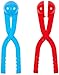Kaptin 2 Pack Heavy Duty Winter Snowball Maker for Kids, Blue and Red