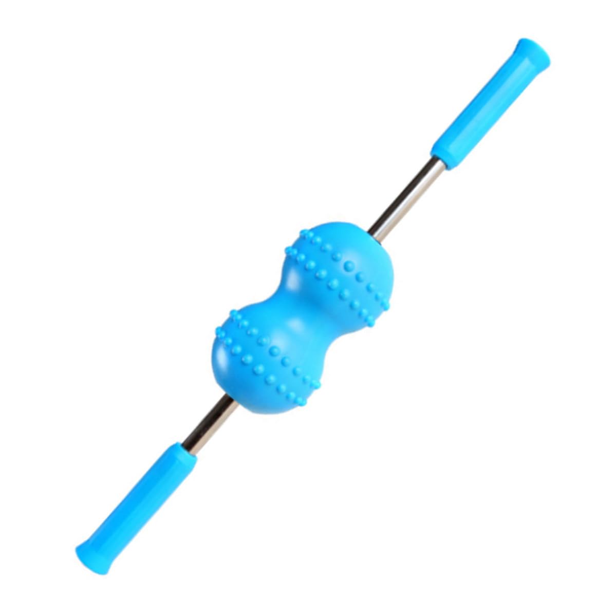 Zerodeko Masajeador de Cuello de Doble Bola Azul, Plástico Ergonómico