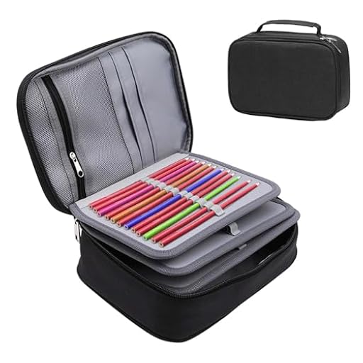Dwitkul Estuche Escolar Grande Capacidad 72 Ranuras con 3 Compartimentos Desmontable Organizador Lapices Colores Dibujo Arte para Estudiantes Oficina Adultos Niños (Negro) | Ya disponible en tu tienda friki favorita! En mundofriki.es!