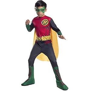 DC Comics Child Robin Fancy Dress Costume