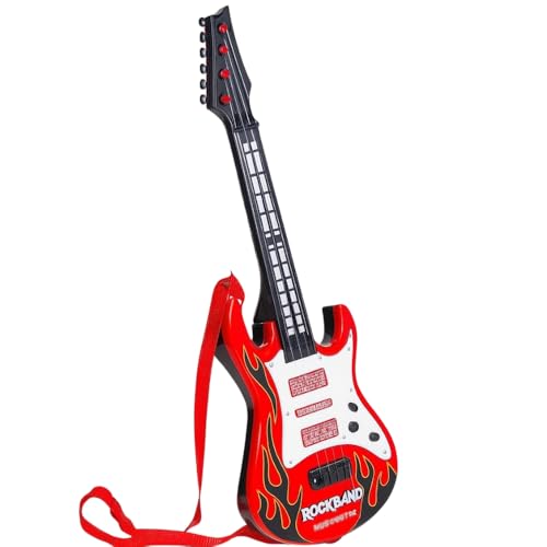 Toy Imagine™ 17" Toy Guitar for Kids with Music, Light &amp; Nylon Strings | Musical Instrument Toy for 2–10 Years Boys &amp; Girls | Beginner Kids Gu