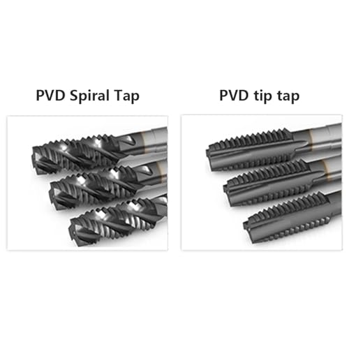 Outils CNC M2-M12 taraud à spirale au cobalt de haute précision