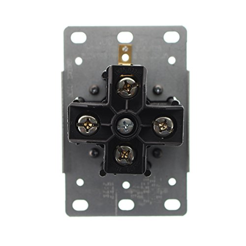 Leviton 4-Wire, 30-Amp, 250V Flush Mount Dryer Receptacle, 278-S00