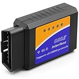 Scanner OBD2 WiFi Portable Scanner Wi-FI ELM-327 Outil de Diagnostic Voiture Lecteur de Code Erreur...